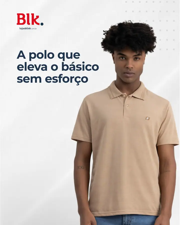 A polo é a peça que resolve quando você quer parecer mais arrumado sem se vestir demais: funciona no trabalho, no happy hour 