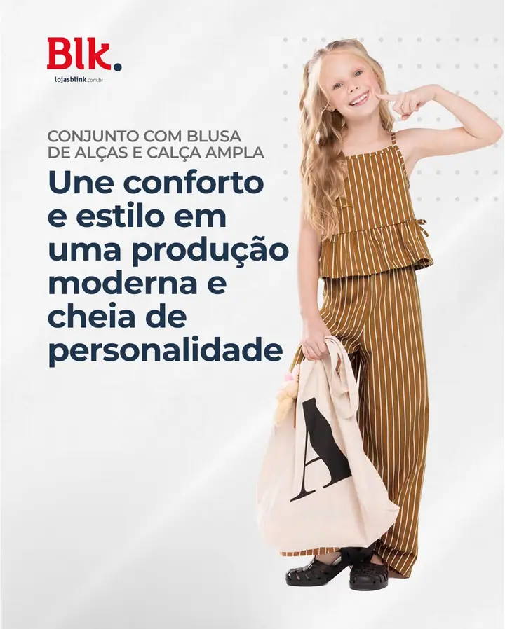 Neste Dia das Crianças, a Blink Jeans traz uma seleção de looks Lunender pensados para acompanhar as meninas em cada descober
