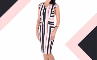 Blink Jeans | Loja de Roupas e Uniformes na Grande Vitória e Bahia Vestido com listras | Dicas de como usar vestido listrado